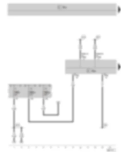 Wiring Diagram  SKODA OCTAVIA II 2010 - Climatronic control unit - fuse holder