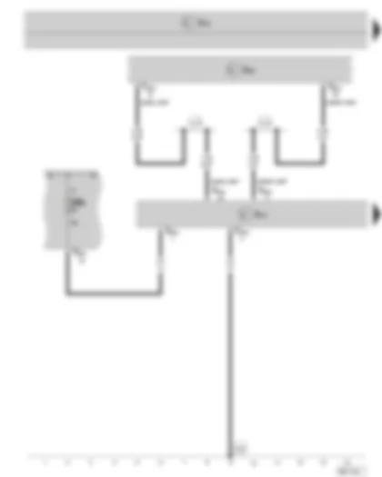 Wiring Diagram  SKODA OCTAVIA II 2010 - Mobile telephone operating electronics control unit (interface box) - data bus diagnostic interface - E box
