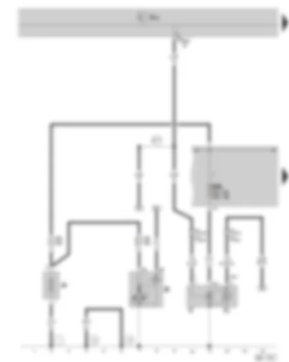 Wiring Diagram  SKODA OCTAVIA II 2010 - Battery - starter - alternator - E box