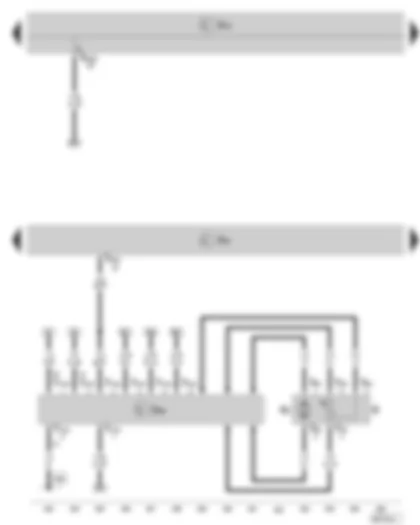 Wiring Diagram  SKODA OCTAVIA II 2012 - Simos control unit - fuel pump control unit - fuel gauge sender - fuel pump