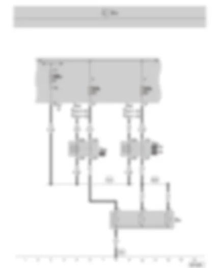 Wiring Diagram  SKODA OCTAVIA II 2010 - Additional heater (PTC)