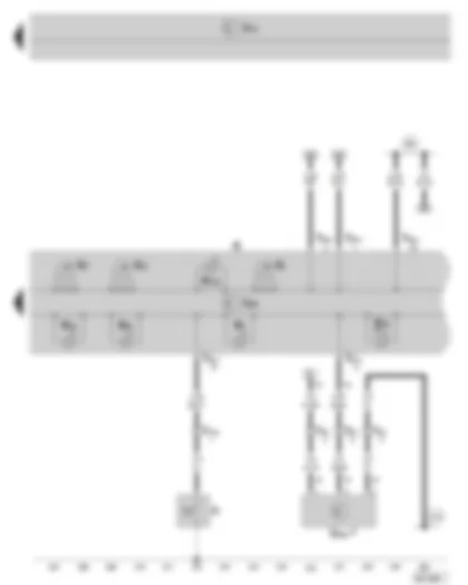 Электросхемa  SKODA OCTAVIA II 2010 - панель приборов - сигнализаторы - указатель запаса топлива - тахометр - спидометр - выключaтeль-дaтчик пaдeния дaвлeния мacлa - датчик уровня/ температуры масла