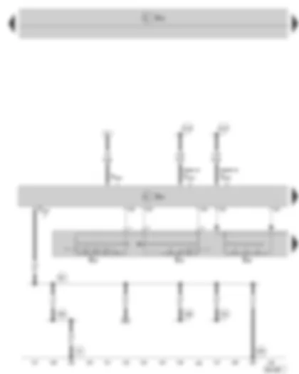 Wiring Diagram  SKODA OCTAVIA II 2011 - Steering column electronics control unit - intermittent wiper switch - rear wiper switch - intermittent wiper control