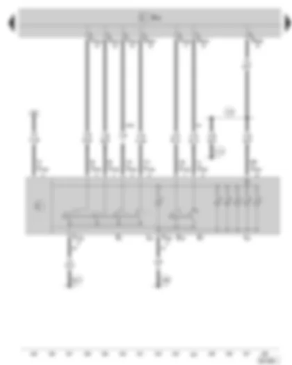 Wiring Diagram  SKODA OCTAVIA II 2011 - Light switch