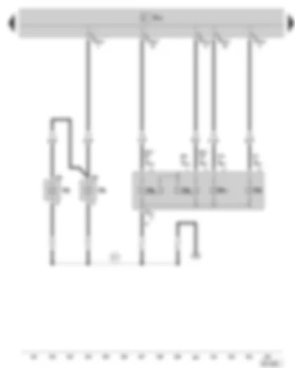 Wiring Diagram  SKODA OCTAVIA II 2011 - Right tail light (valid for tailgate vehicles)