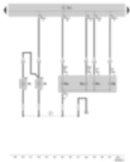 Wiring Diagram  SKODA OCTAVIA II 2011 - Right tail light (valid for Combi vehicles)