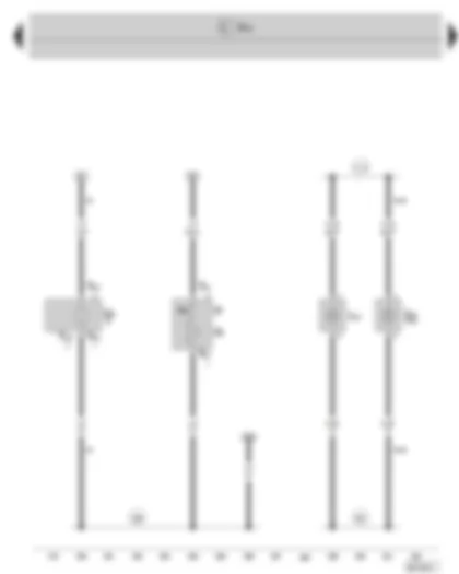 Wiring Diagram  SKODA OCTAVIA II 2011 - Socket - cigarette lighter - socket in luggage compartment - ashtray light