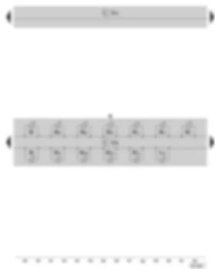 Wiring Diagram  SKODA OCTAVIA II 2011 - Dash panel insert - warning lamps