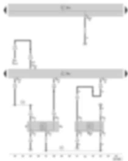 Wiring Diagram  SKODA OCTAVIA II 2012 - Simos control unit - brake pedal switch - clutch position sender