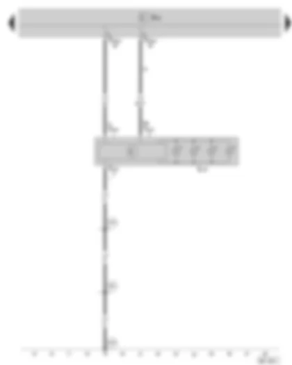 Wiring Diagram  SKODA OCTAVIA II 2012 - Left LED module for day driving lights and side lights