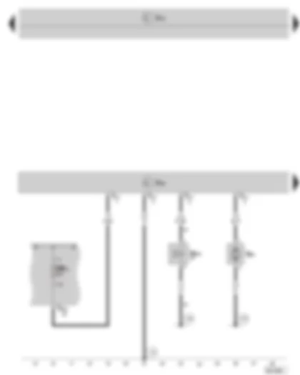 Wiring Diagram  SKODA OCTAVIA II 2011 - Additional heater control unit - heater coolant shut-off valve - metering pump - E-Box