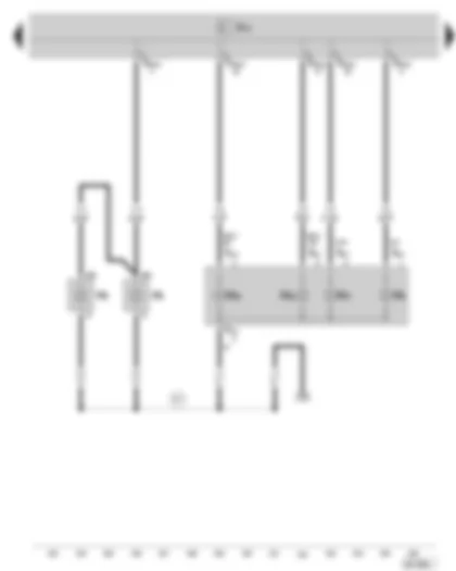 Wiring Diagram  SKODA OCTAVIA II 2012 - Right tail light (valid for Combi vehicles)