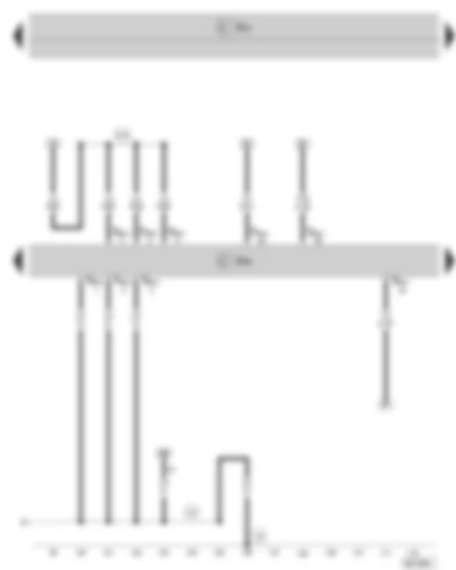 Wiring Diagram  SKODA OCTAVIA II 2011 - Diesel direct injection system control unit