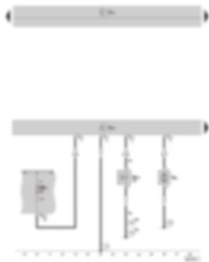 Wiring Diagram  SKODA OCTAVIA II 2013 - Additional heater control unit - heater coolant shut-off valve - metering pump - E-Box