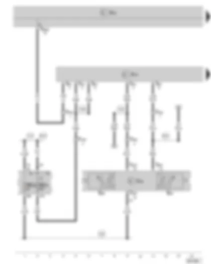 Wiring Diagram  SKODA OCTAVIA II 2013 - Heated front seat control unit - air conditioning system control unit - heated seat regulator - fuse holder - (only for vehicles with Climatic)