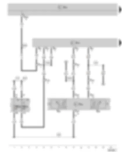 Wiring Diagram  SKODA OCTAVIA II 2013 - Heated front seat control unit - air conditioning system control unit - heated seat regulator - fuse holder - (only for vehicles with Climatic)