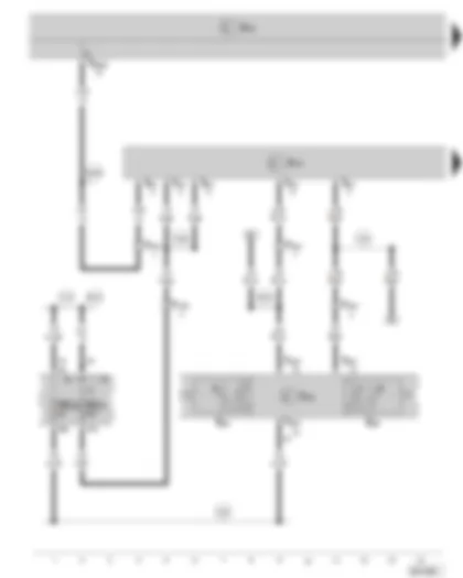 Wiring Diagram  SKODA OCTAVIA II 2013 - Heated front seat control unit - air conditioning system control unit - heated seat regulator - fuse holder - (only for vehicles with Climatic)