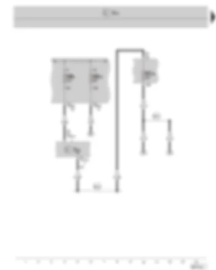 Wiring Diagram  SKODA OCTAVIA II 2011 - E box - fuse holder