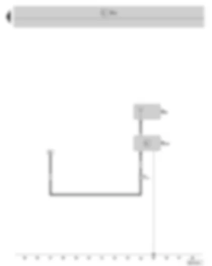 Wiring Diagram  SKODA OCTAVIA II 2011 - Radio aerial 2 - aerial module - (optional equipment for Combi vehicles)