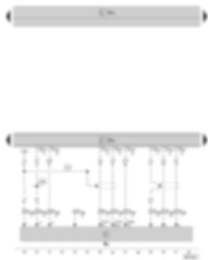 Wiring Diagram  SKODA OCTAVIA II 2011 - Radio navigation system control unit - CD changer