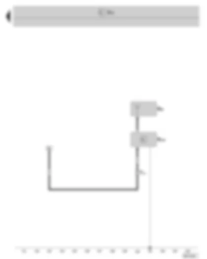 Wiring Diagram  SKODA OCTAVIA II 2011 - Radio aerial 2 - aerial module - (optional equipment for Combi vehicles)