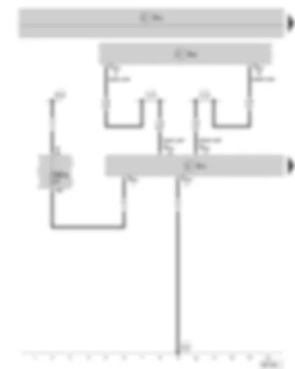 Wiring Diagram  SKODA OCTAVIA II 2013 - Mobile telephone operating electronics control unit (interface box) - data bus diagnostic interface - fuse holder