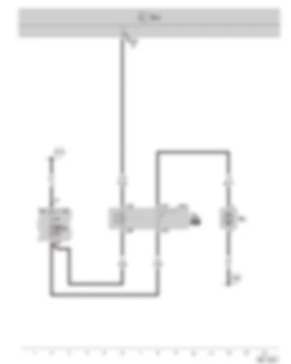 Wiring Diagram  SKODA OCTAVIA II 2013 - Headlight washer system - fuse holder