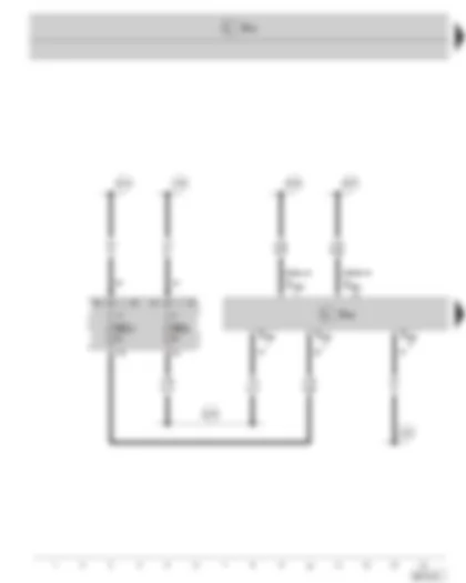 Wiring Diagram  SKODA OCTAVIA II 2013 - Parking aid control unit - fuse holder