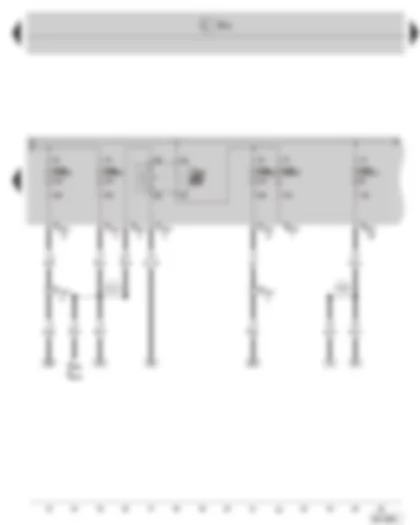 Wiring Diagram  SKODA OCTAVIA II 2012 - Additional coolant pump relay - E box