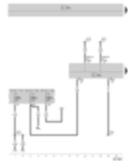 Wiring Diagram  SKODA OCTAVIA II 2013 - Climatronic control unit - fuse holder