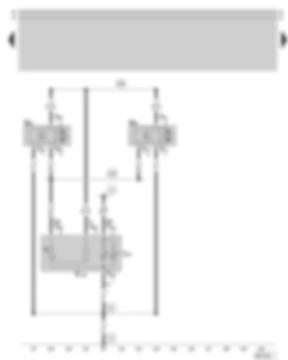 Wiring Diagram  SKODA OCTAVIA 1997 - Headlight range control - headlight range control adjuster