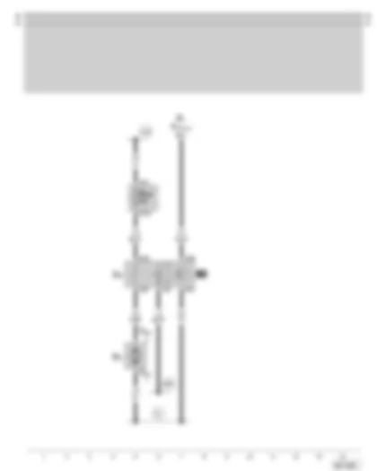 Wiring Diagram  SKODA OCTAVIA 1997 - Headlight washer system