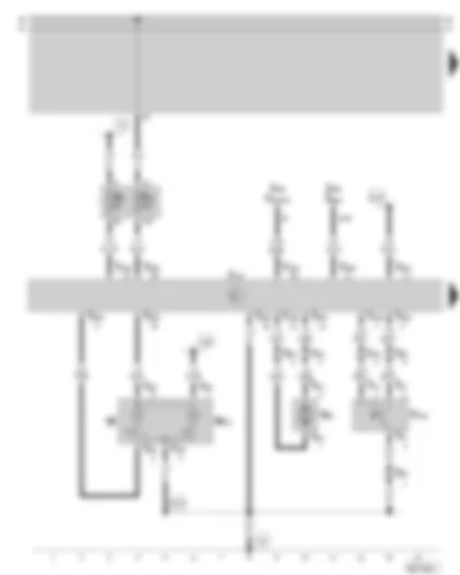 Wiring Diagram  SKODA OCTAVIA 1997 - Central locking