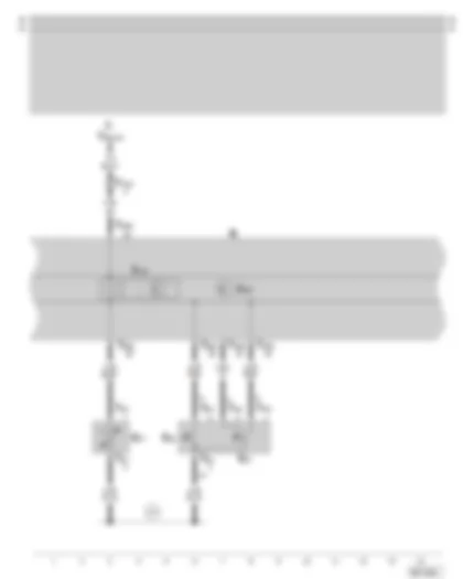 Wiring Diagram  SKODA OCTAVIA 1997 - Multi-function display (MFD)