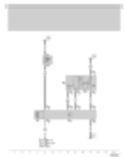 Wiring Diagram  SKODA OCTAVIA 1998 - Electrical sliding roof