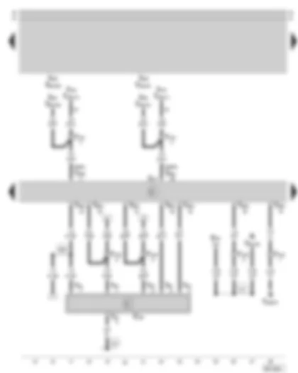 Wiring Diagram  SKODA OCTAVIA 1998 - Automatic gearbox