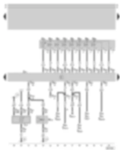 Wiring Diagram  SKODA OCTAVIA 1997 - Automatic gearbox