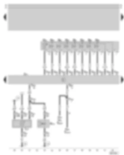 Wiring Diagram  SKODA OCTAVIA 1998 - Automatic gearbox
