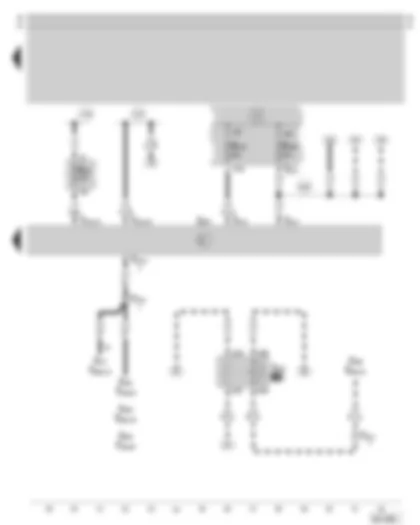 Wiring Diagram  SKODA OCTAVIA 1999 - Air conditioning system
