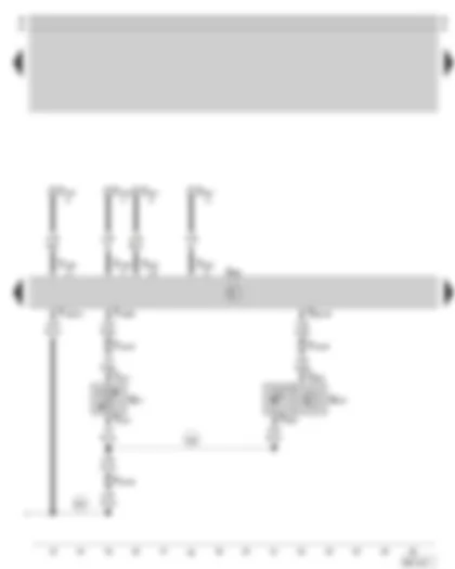 Wiring Diagram  SKODA OCTAVIA 1999 - Climatronic control unit - ambient temperature sensor - sunlight penetration photosensor