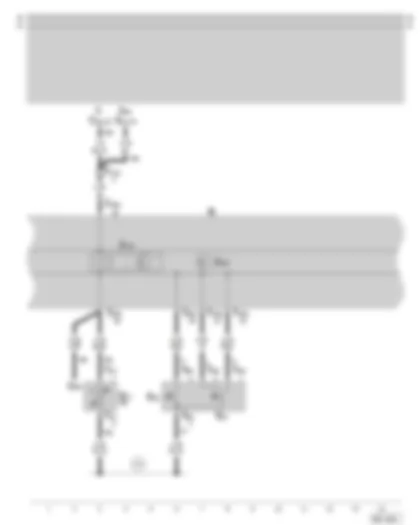 Wiring Diagram  SKODA OCTAVIA 1998 - Multi-function display (MFD)