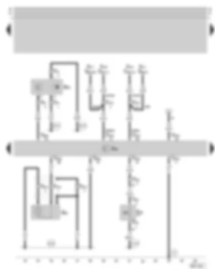 Wiring Diagram  SKODA OCTAVIA 1998 - Simos control unit - Hall sender - knock sensor