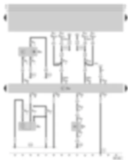 Wiring Diagram  SKODA OCTAVIA 1999 - Simos control unit - Hall sender - knock sensor