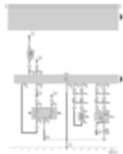 Wiring Diagram  SKODA OCTAVIA 1999 - Central locking