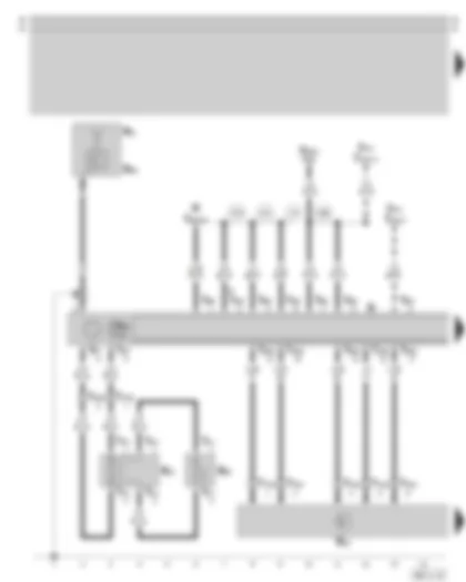 Wiring Diagram  SKODA OCTAVIA 1999 - Radio - loudspeaker - CD changer - aerial