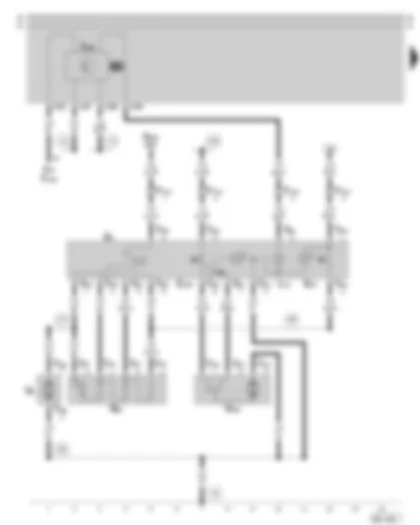 Wiring Diagram  SKODA OCTAVIA 1997 - Air conditioning system