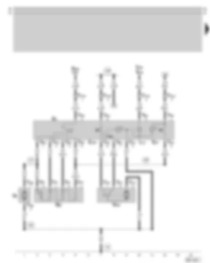 Wiring Diagram  SKODA OCTAVIA 1999 - Air conditioning system