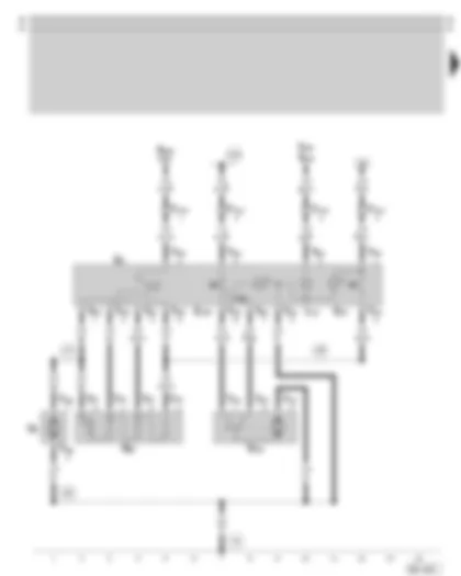 Wiring Diagram  SKODA OCTAVIA 1999 - Air conditioning system
