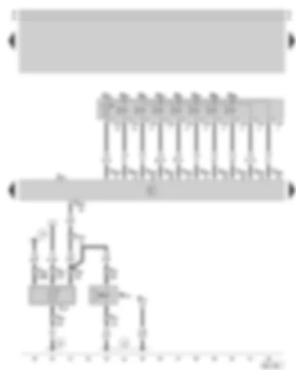 Wiring Diagram  SKODA OCTAVIA 2002 - Automatic gearbox