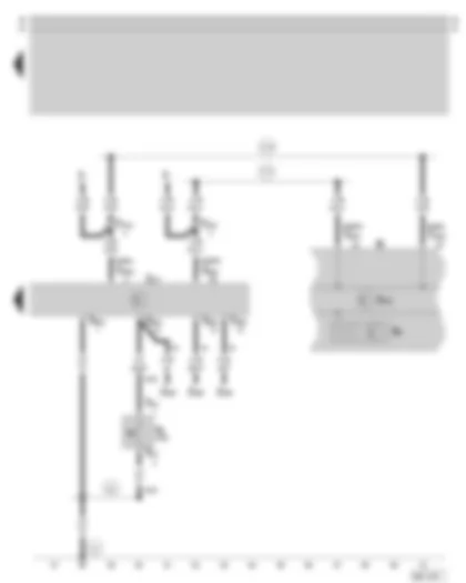 Wiring Diagram  SKODA OCTAVIA 2002 - Automatic gearbox